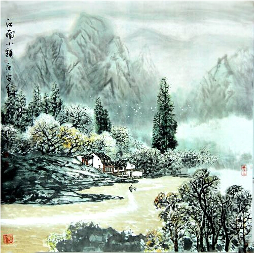 实力派画家吴熙明大山水艺术鉴赏