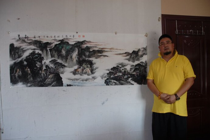 实力派画家吴熙明大山水艺术鉴赏