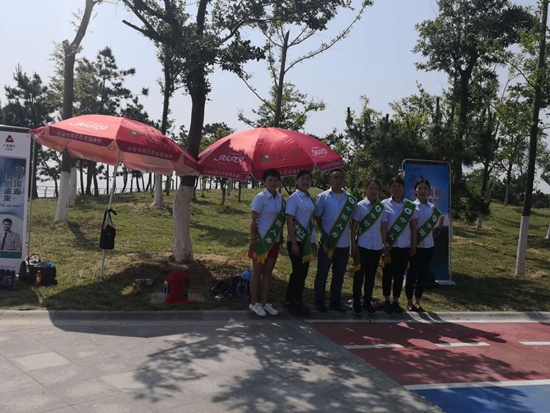 中国人寿青岛市分公司为2018青岛首届鲜氧主