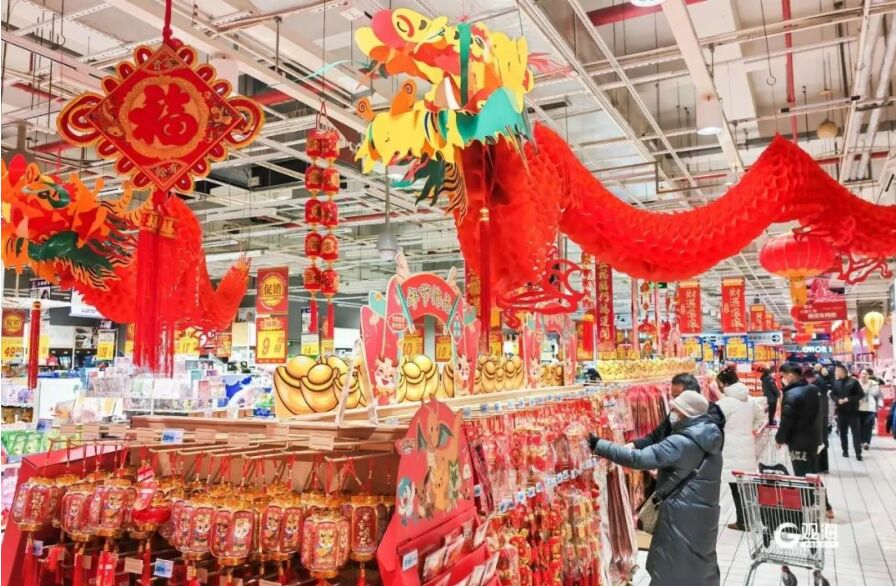 客流营业额双增长 春节假期青岛商业特色步行街红火出圈